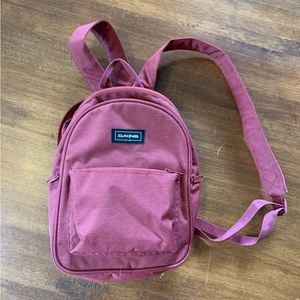 COPY - Rose colored Dakine backpack